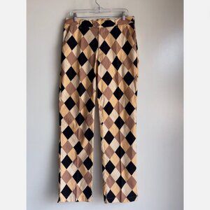 Loudmouth Golf Argyle Pants Men's Size 32x34